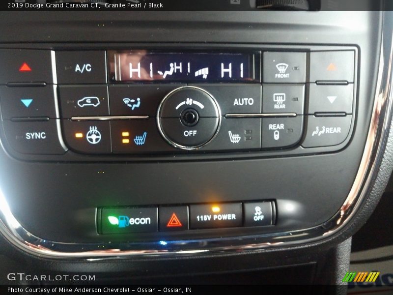 Granite Pearl / Black 2019 Dodge Grand Caravan GT