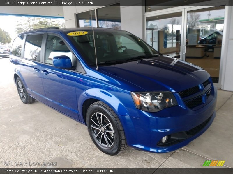Indigo Blue / Black 2019 Dodge Grand Caravan GT