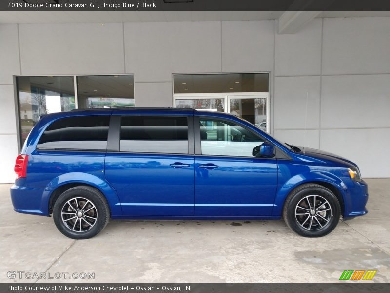 Indigo Blue / Black 2019 Dodge Grand Caravan GT
