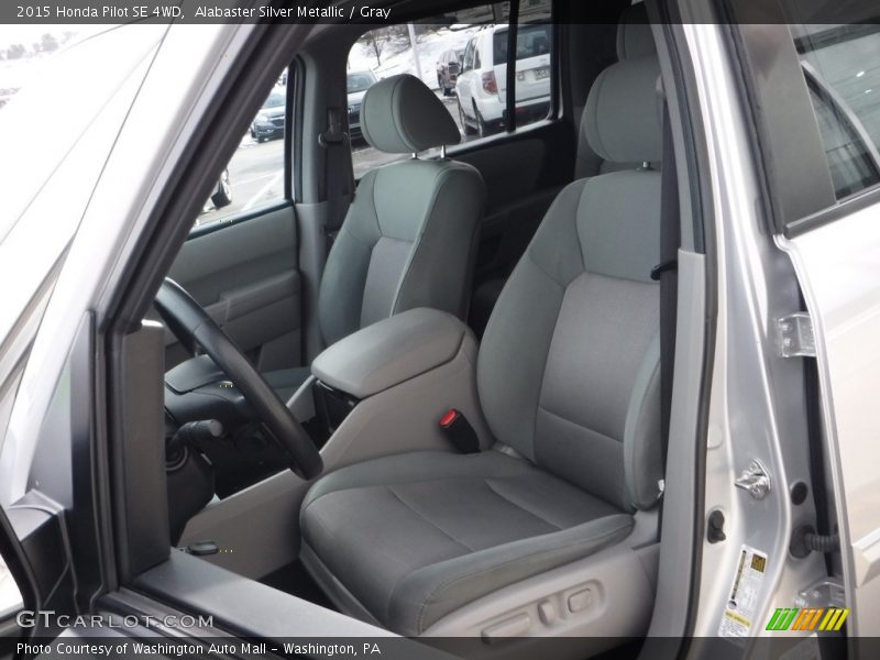 Front Seat of 2015 Pilot SE 4WD