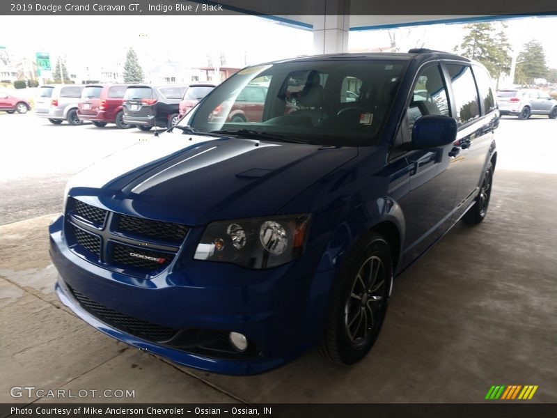 Indigo Blue / Black 2019 Dodge Grand Caravan GT