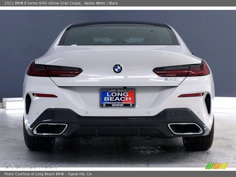Alpine White / Black 2021 BMW 8 Series 840i xDrive Gran Coupe