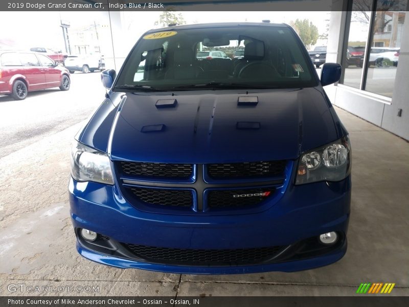 Indigo Blue / Black 2019 Dodge Grand Caravan GT
