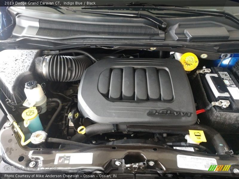 Indigo Blue / Black 2019 Dodge Grand Caravan GT