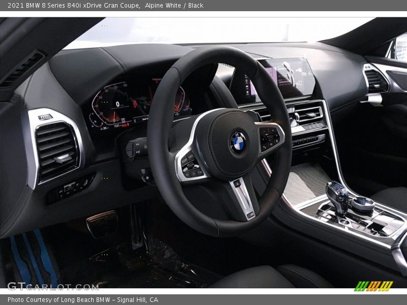 Alpine White / Black 2021 BMW 8 Series 840i xDrive Gran Coupe