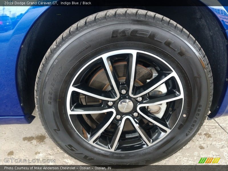 Indigo Blue / Black 2019 Dodge Grand Caravan GT