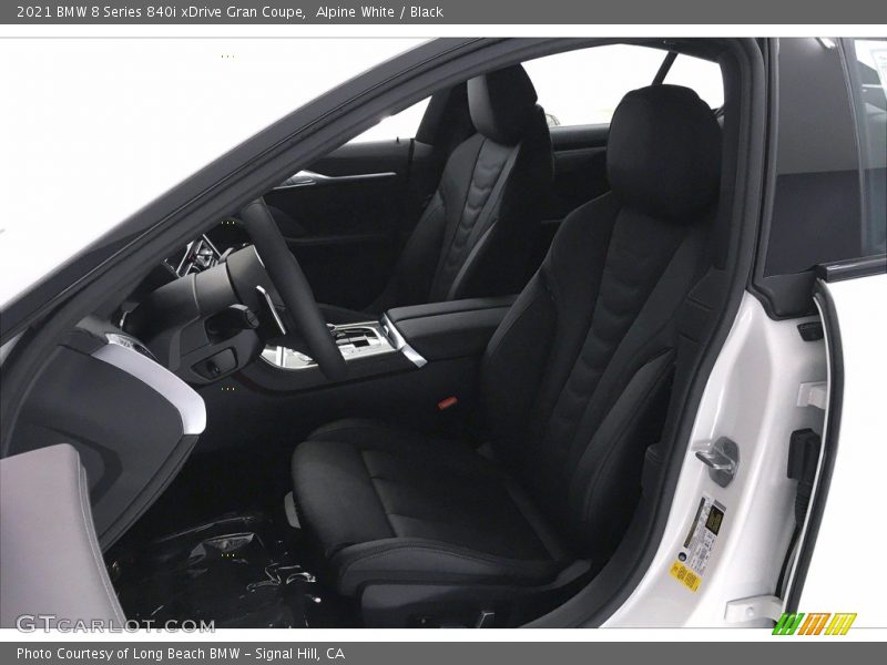 Alpine White / Black 2021 BMW 8 Series 840i xDrive Gran Coupe