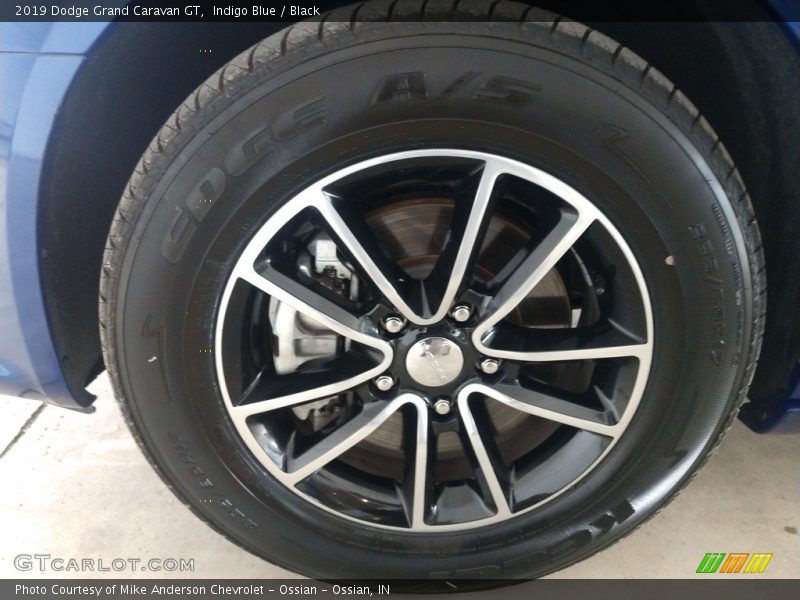 Indigo Blue / Black 2019 Dodge Grand Caravan GT