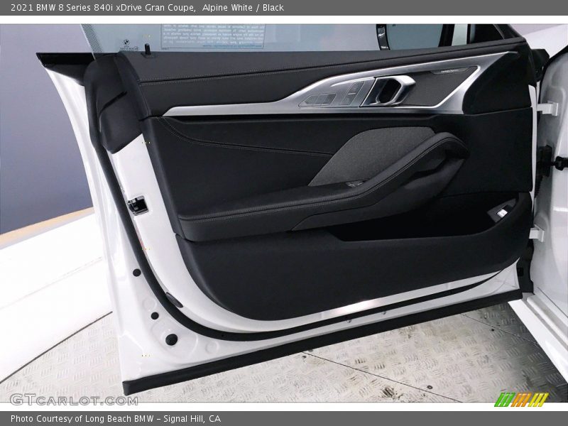Alpine White / Black 2021 BMW 8 Series 840i xDrive Gran Coupe