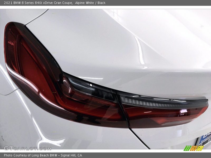 Alpine White / Black 2021 BMW 8 Series 840i xDrive Gran Coupe