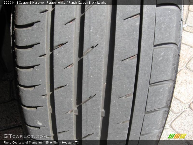 Pepper White / Punch Carbon Black Leather 2009 Mini Cooper S Hardtop