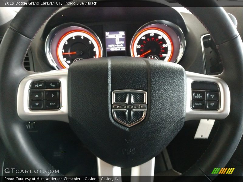 Indigo Blue / Black 2019 Dodge Grand Caravan GT