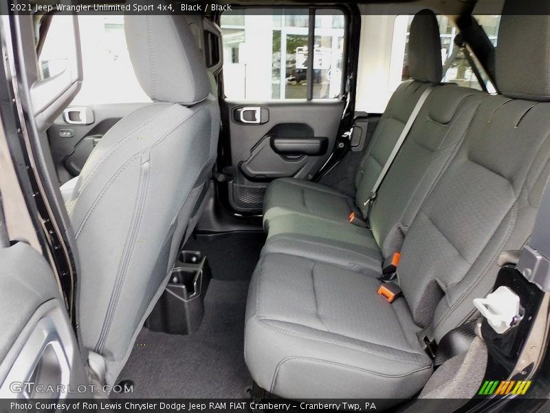 Black / Black 2021 Jeep Wrangler Unlimited Sport 4x4