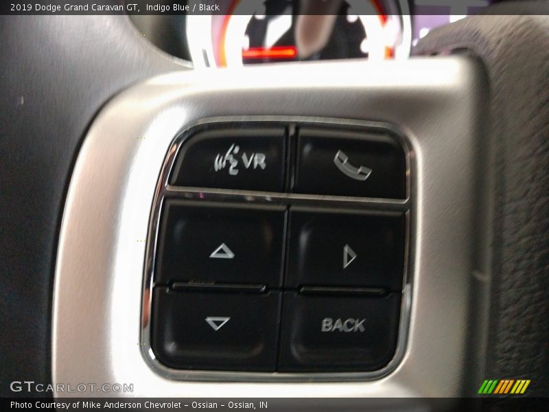 Indigo Blue / Black 2019 Dodge Grand Caravan GT