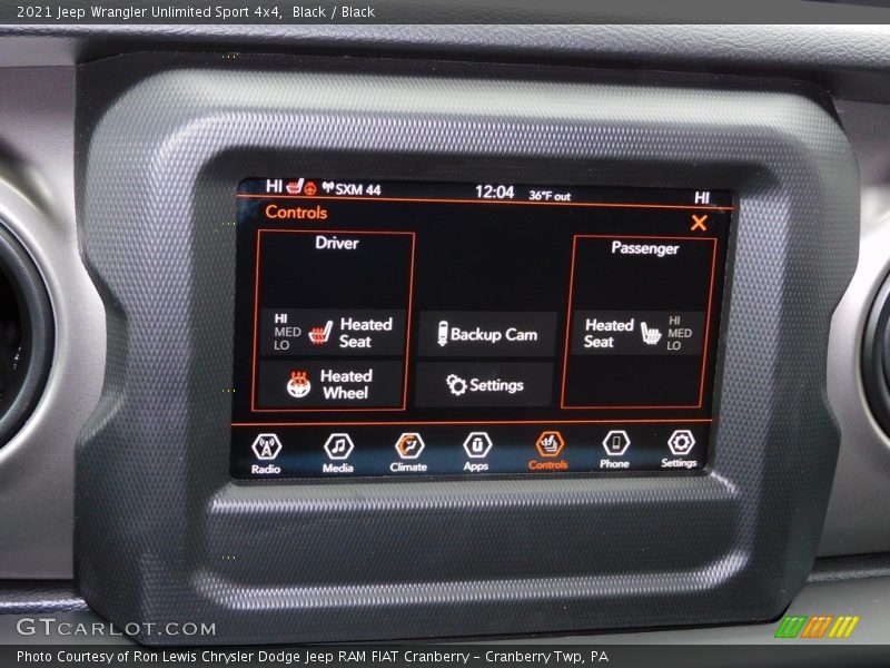 Black / Black 2021 Jeep Wrangler Unlimited Sport 4x4