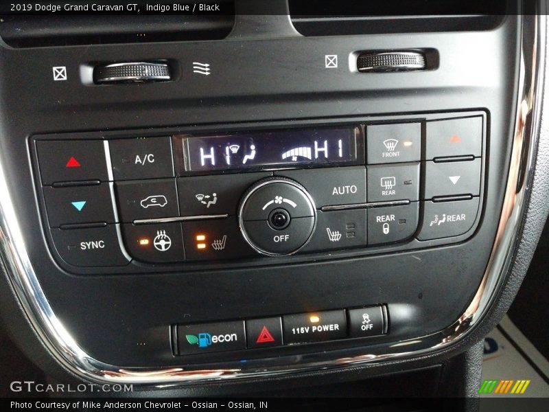 Indigo Blue / Black 2019 Dodge Grand Caravan GT