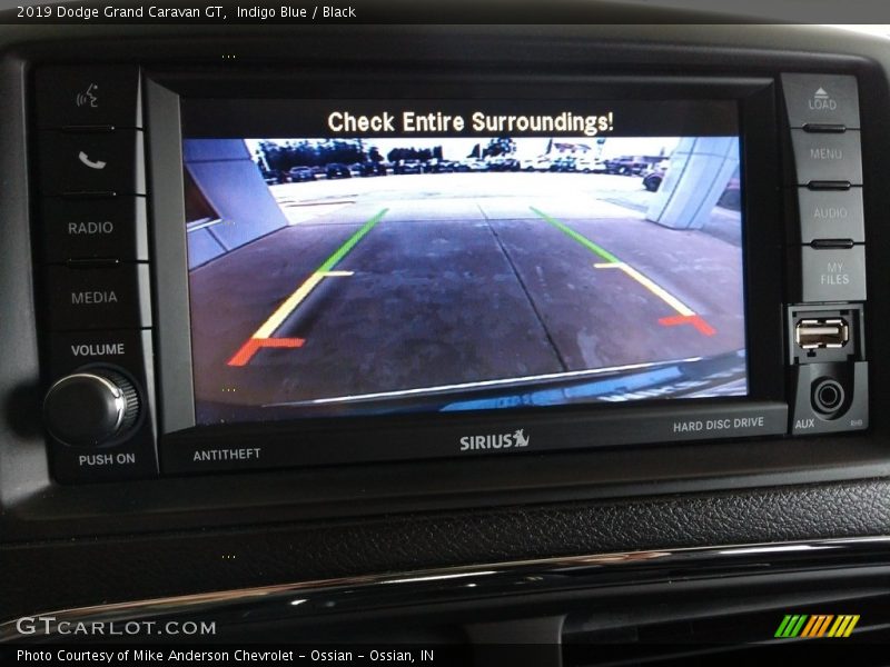 Indigo Blue / Black 2019 Dodge Grand Caravan GT