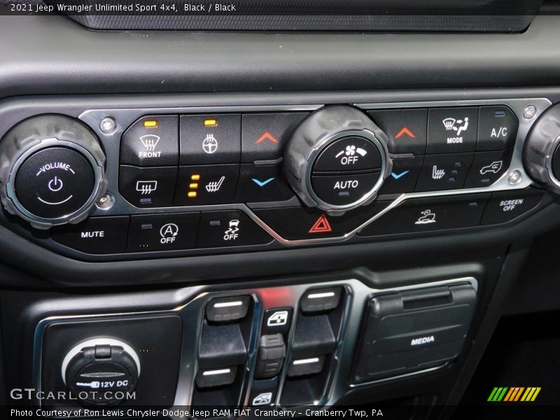 Black / Black 2021 Jeep Wrangler Unlimited Sport 4x4