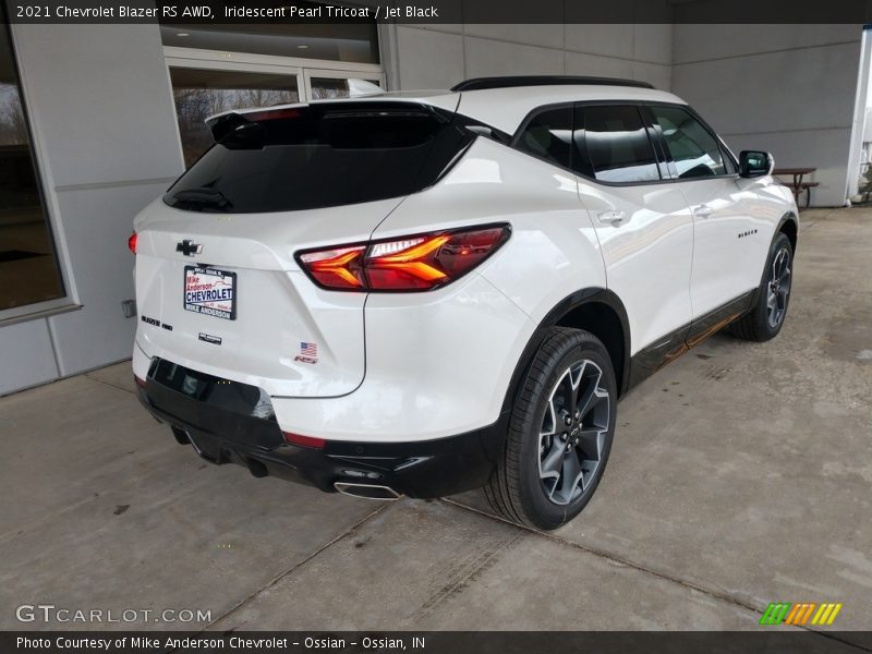 Iridescent Pearl Tricoat / Jet Black 2021 Chevrolet Blazer RS AWD