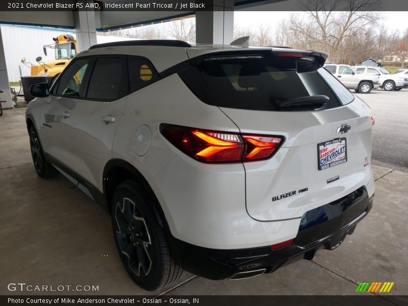 Iridescent Pearl Tricoat / Jet Black 2021 Chevrolet Blazer RS AWD