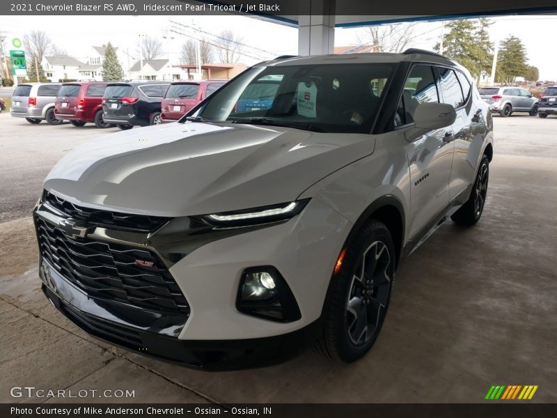 Iridescent Pearl Tricoat / Jet Black 2021 Chevrolet Blazer RS AWD