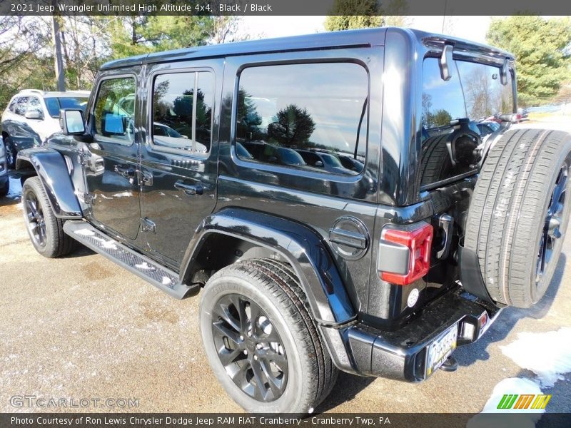 Black / Black 2021 Jeep Wrangler Unlimited High Altitude 4x4