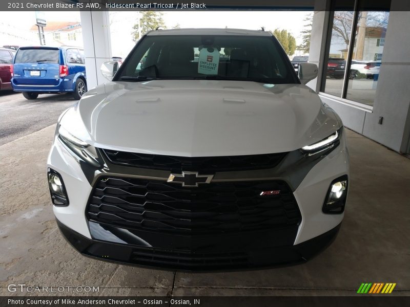 Iridescent Pearl Tricoat / Jet Black 2021 Chevrolet Blazer RS AWD