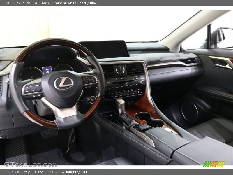 Dashboard of 2019 RX 350L AWD