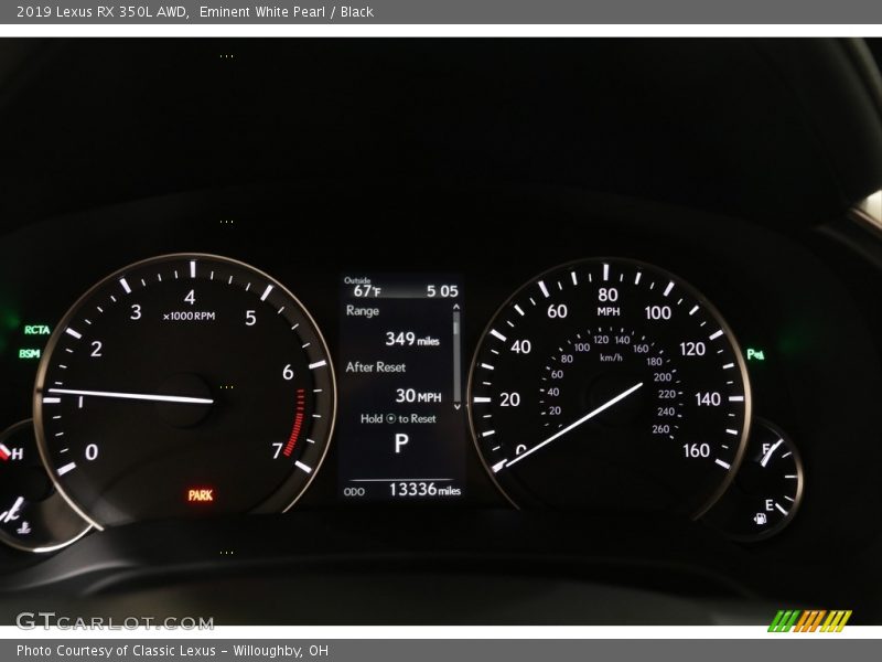  2019 RX 350L AWD 350L AWD Gauges