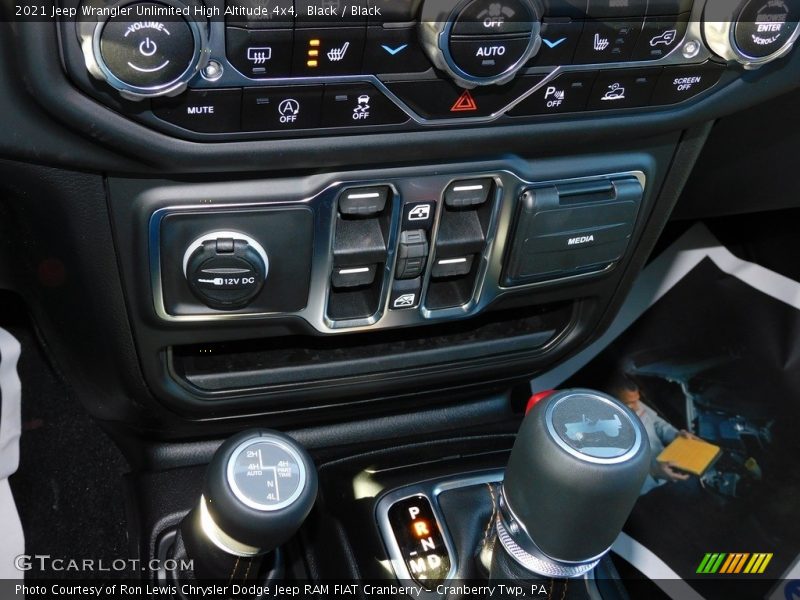 Black / Black 2021 Jeep Wrangler Unlimited High Altitude 4x4