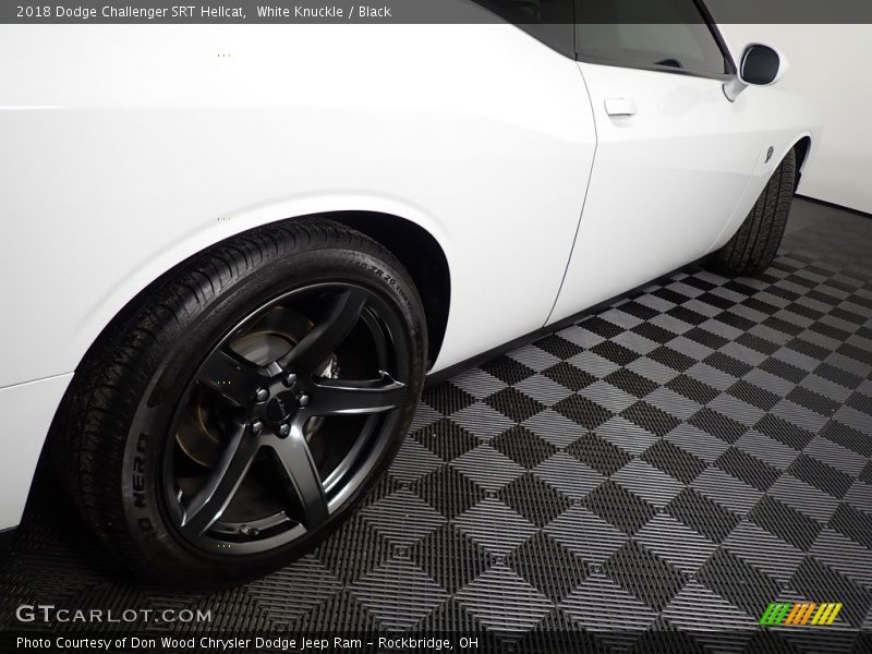 White Knuckle / Black 2018 Dodge Challenger SRT Hellcat