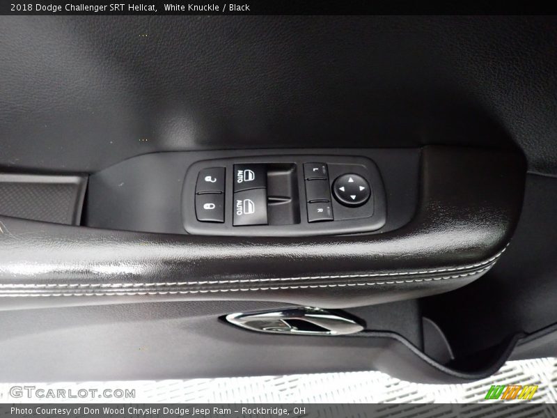 White Knuckle / Black 2018 Dodge Challenger SRT Hellcat