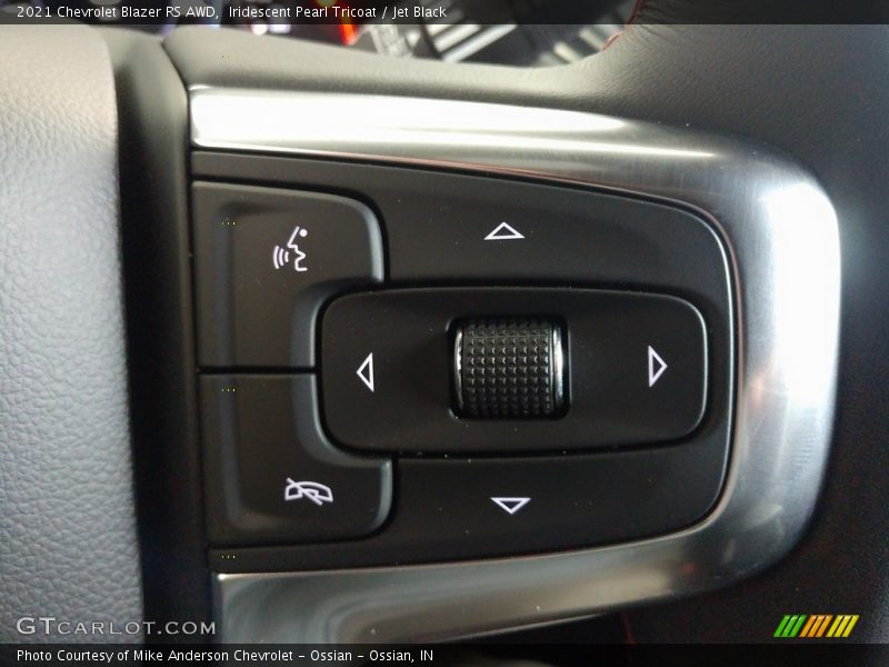 Iridescent Pearl Tricoat / Jet Black 2021 Chevrolet Blazer RS AWD