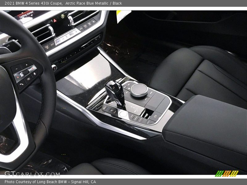 Arctic Race Blue Metallic / Black 2021 BMW 4 Series 430i Coupe