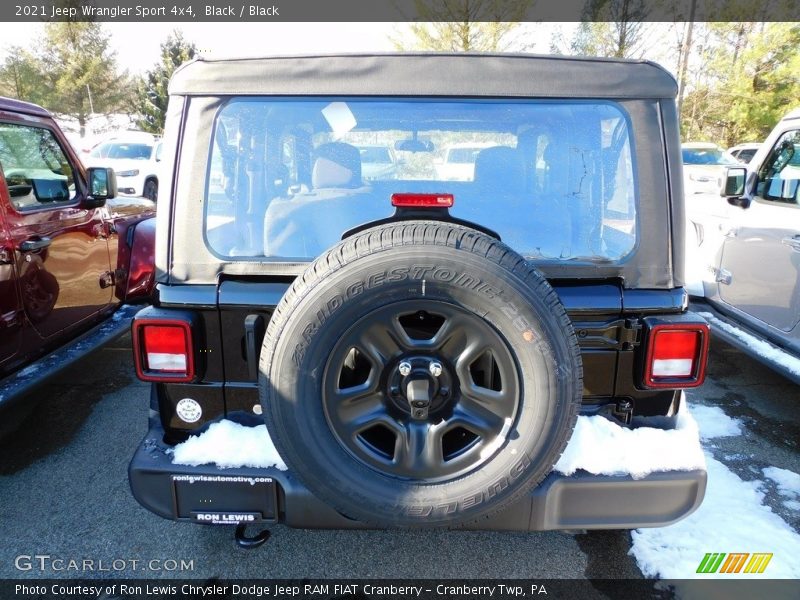 Black / Black 2021 Jeep Wrangler Sport 4x4