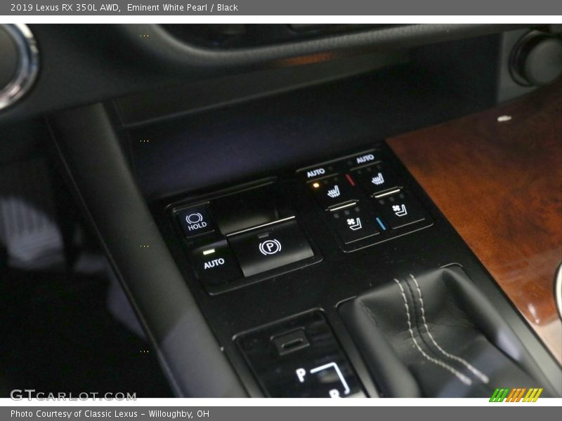 Eminent White Pearl / Black 2019 Lexus RX 350L AWD