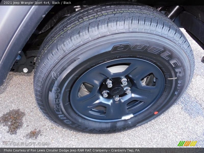 Black / Black 2021 Jeep Wrangler Sport 4x4