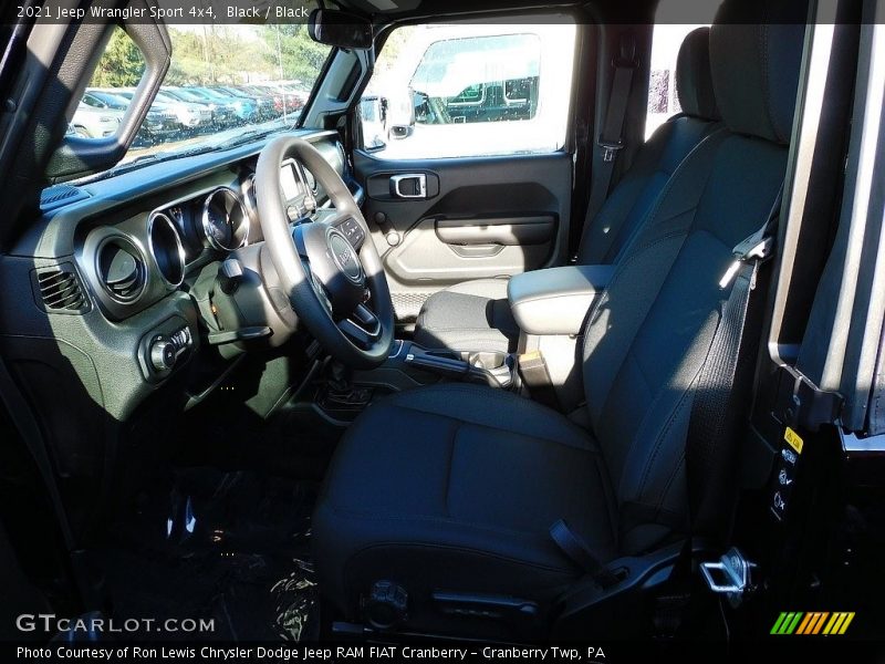 Black / Black 2021 Jeep Wrangler Sport 4x4