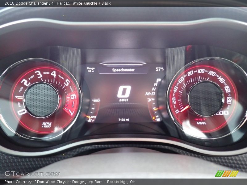  2018 Challenger SRT Hellcat SRT Hellcat Gauges