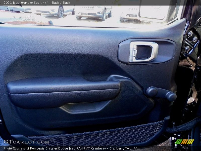 Black / Black 2021 Jeep Wrangler Sport 4x4