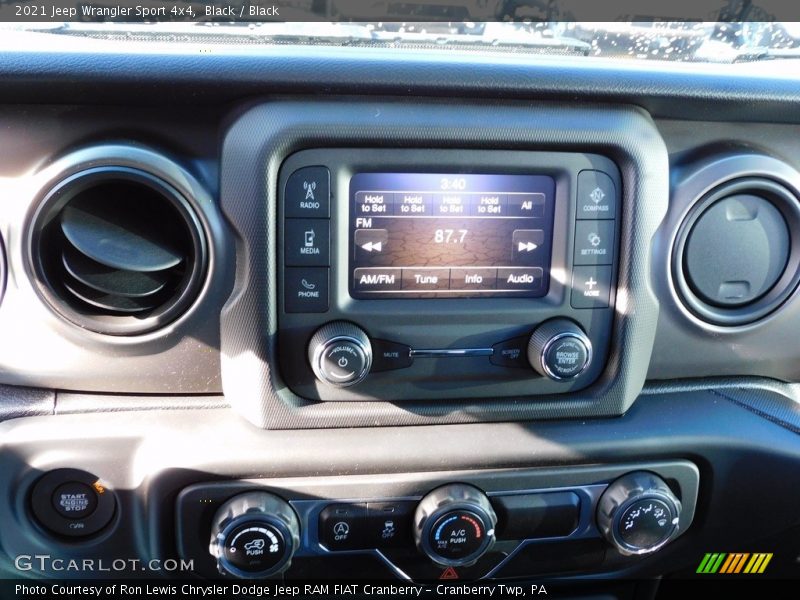 Black / Black 2021 Jeep Wrangler Sport 4x4