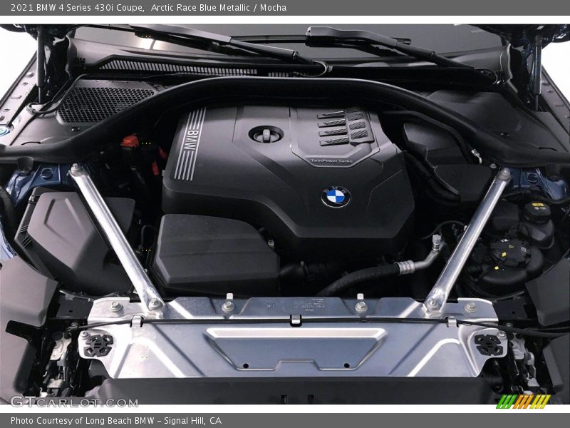  2021 4 Series 430i Coupe Engine - 2.0 Liter DI TwinPower Turbocharged DOHC 16-Valve VVT 4 Cylinder