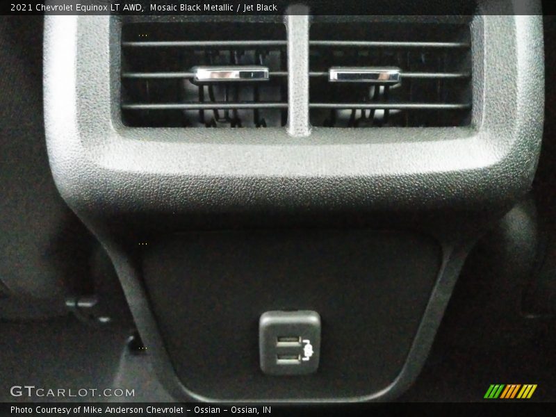 Mosaic Black Metallic / Jet Black 2021 Chevrolet Equinox LT AWD