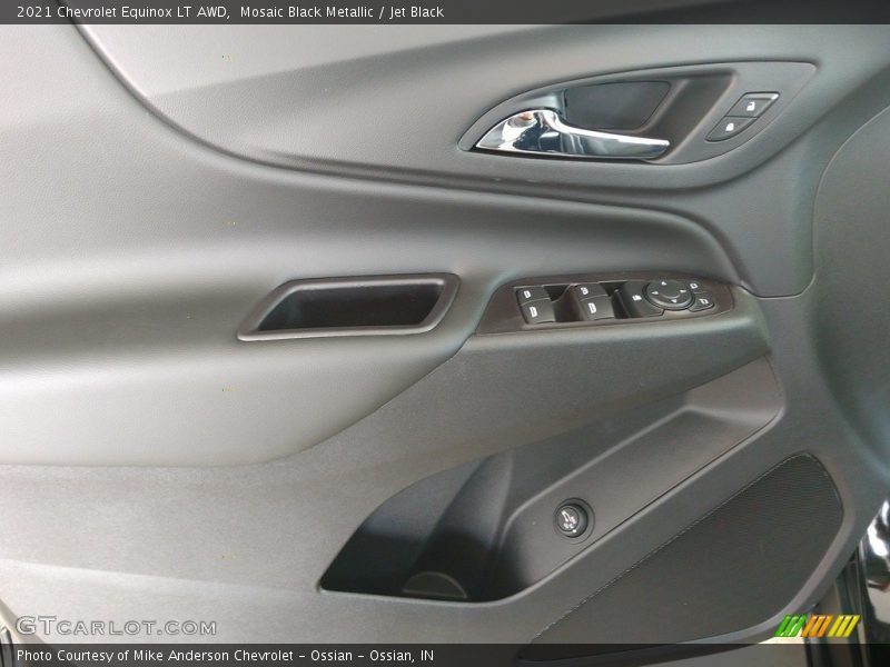 Mosaic Black Metallic / Jet Black 2021 Chevrolet Equinox LT AWD