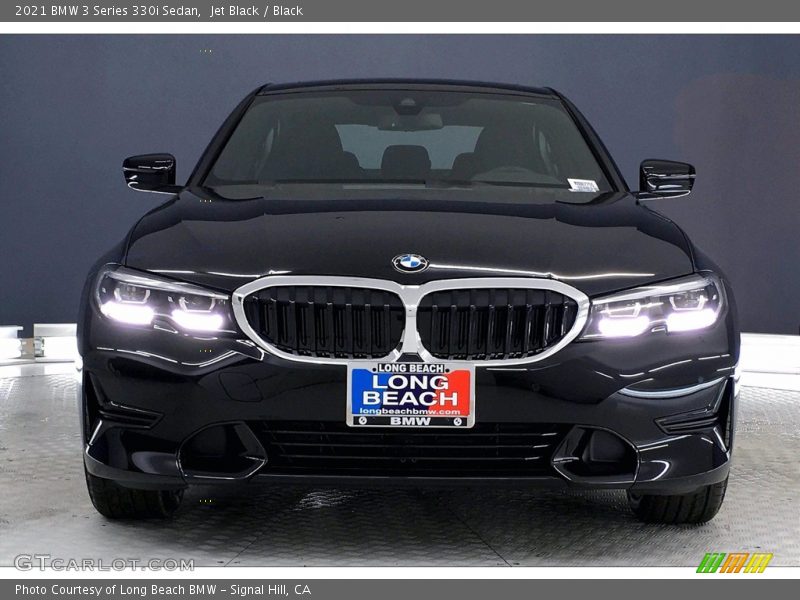Jet Black / Black 2021 BMW 3 Series 330i Sedan