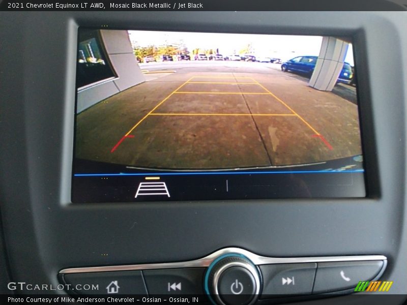 Mosaic Black Metallic / Jet Black 2021 Chevrolet Equinox LT AWD