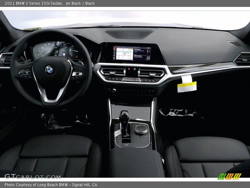 Jet Black / Black 2021 BMW 3 Series 330i Sedan