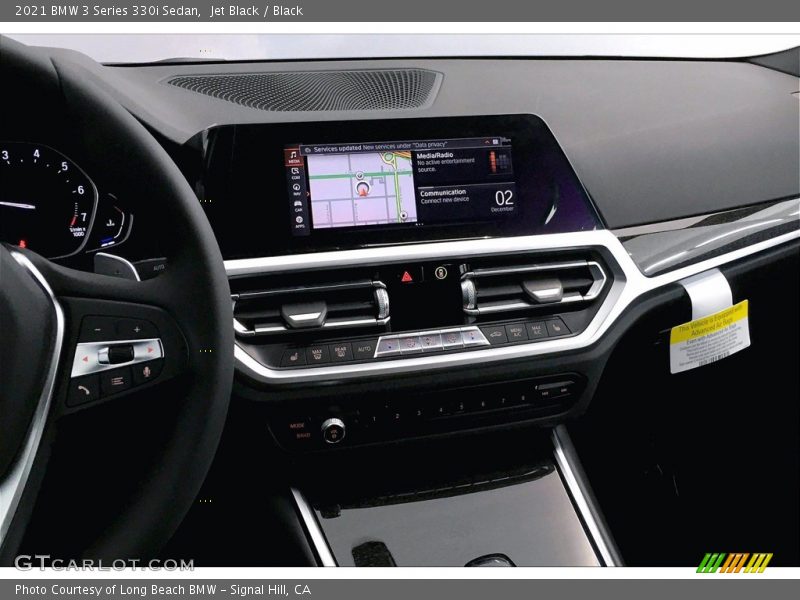 Jet Black / Black 2021 BMW 3 Series 330i Sedan