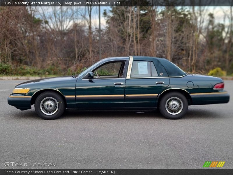  1993 Grand Marquis GS Deep Jewel Green Metallic