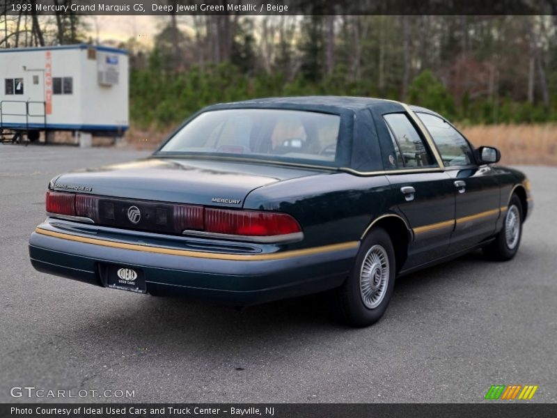  1993 Grand Marquis GS Deep Jewel Green Metallic
